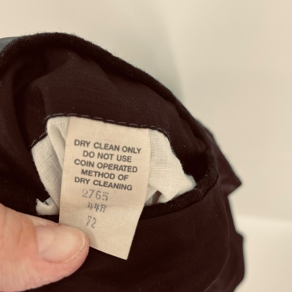 Vintage Camel Hair Blazer‎ Mens Black Classic Business Casual Coat Jacket - Picture 6 of 8